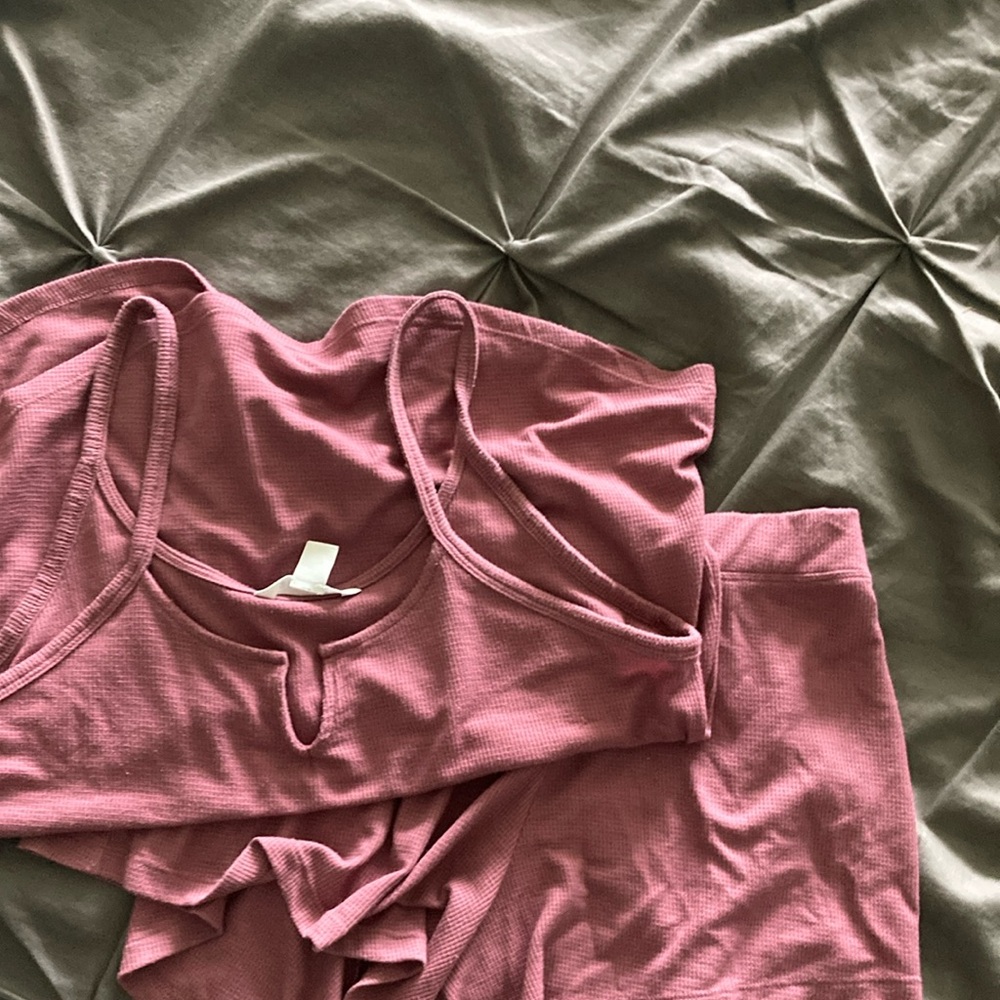 Athleta women’s tank and short pjs